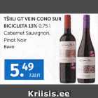 TŠIILI GT VEIN CONO SUR BICICLETA 