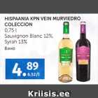 HISPAANIA KPN VEIN MURVIEDRO COLECCION 0,75 L