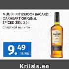 MUU PIIRITUSJOOK BACARDI OAKHEART ORIGINAL SPICED 