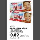 Allahindlus - Kinder piimašokolaadid