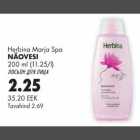 Allahindlus - Herbina Marja Spa Näovesi
