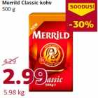 Классический кофе Merrild
500 г