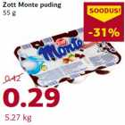 Zott Monte puding
55 g