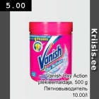 Vanish Oxy Action plekieemaldaja, 500 g