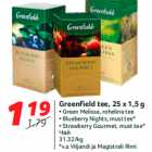 Allahindlus - Greenfield tee, 25 x 1,5 g