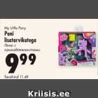 My Little Pany Poni lisatarvikutega
