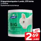 Majapidamispaber Lambi, 275 lehte
