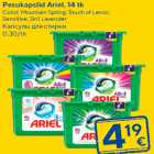 Pesukapslid Ariel, 14 tk

