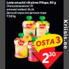 Allahindlus - Laste smuutid või püree Milupa, 80 g



