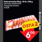Požarski kotlet Kikas, 10 tk x 100 g

