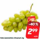Hele seemneteta viinamari, kg