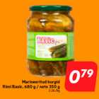Marineeritud kurgid
Rimi Basic