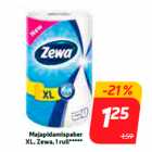 Majapidamispaber
XL, Zewa, 1 rull*****