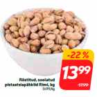Röstitud, soolatud
pistaatsiapähklid Rimi, kg