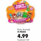 Party Animals 4-pakk