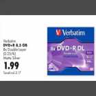 Verbatim DVD+R 8,5GB