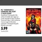 PС:"COMMAND & CONGUER: RED ALERT 3 VALUE GAME"