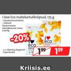 Allahindlus - I love Eco mahekartulikrõpsud, 175 g