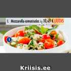 Allahindlus - 1. Mozzarella-tomatisalat, kg