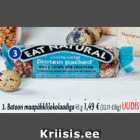 3. Batoon maapähklišokolaadiga 45 g