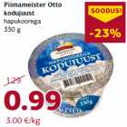 Allahindlus - Piimameister Otto
kodujuust