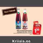 Allahindlus - Mahe mustsõstralimonaad ja
mahlajook Bio Mari, 330 ml*