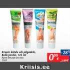 Allahindlus - Kreem kätele või jalgadele, Belle Jardin, 125 ml