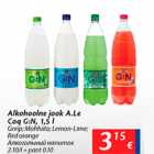 Allahindlus - Alkohoolne jook A.Le Coq G:N, 1,5 l