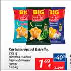 Allahindlus - Kartulikrõpsud Estrella, 275 g