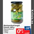 Allahindlus - Marineeritud kurgid Favorit, 680 g