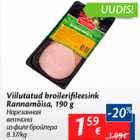 Allahindlus - Viilutatud broilerifileesink Rannamõisa, 190 g