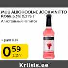 Allahindlus - MUU ALKOHOOLNE JOOK VINITTO ROSE