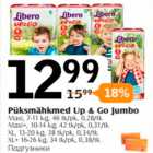 Püksmähkmed Up & Go Jumbo
