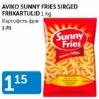 Allahindlus - AVIKO SUNNY FRIES SIRGED FRIIKARTULID 1 KG