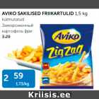 AVIKO SAKILISED FRIIKARTULID 1,5 kg