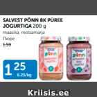 SALVEST PÕNN 8 K PÜREE JOGURTIGA 200 G