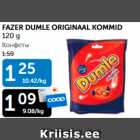 FAZER DUMLE ORIGINAAL KOMMID 120 G