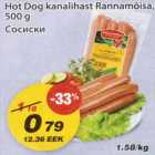 Hot Dog kanalihast Rannamõisa