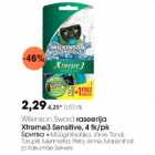 Wilkinson Sword raseerija Хtrеmе3 Sensitive, 4 tk/pk
