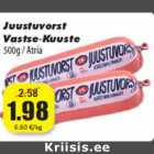 Juustuvorst
Vastse-Kuuste
500g / Atria