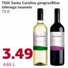 Tšiili Santa Carolina geograafilise
tähisega lauavein
75 cl