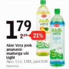 Aloe Vera jook ananassimaitsega või Light