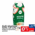 Allahindlus - Keefir täispiimast Farmi, 3,8 - 4,2%, 1 kg