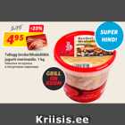 Tallegg broilerilihašašlõkk
jogurti marinaadis, 1 kg