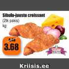Sibula-juustu croissant