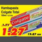 Allahindlus - Hambapasta Colgate Total