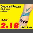 Allahindlus - Deodorant Rexona