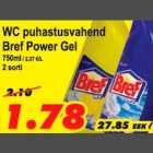 Allahindlus - WC puhastusvahend Bref Power Gel