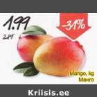 Магазин:Säästumarket,Скидка:Манго