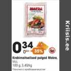 Allahindlus - Krabimaitselised pulgad Makra, 